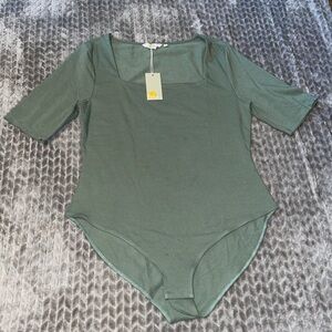 NWT Boden Square Neck Bodysuit.  Size 14.